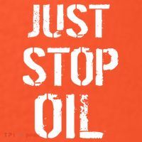 Just Stop Oil Climate Crisis Baby Bodysuit thumb 2