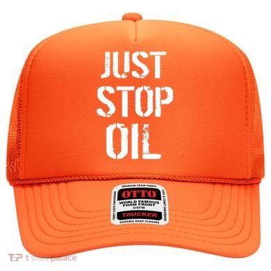 Just Stop Oil Climate Crisis Hat