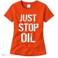Just Stop Oil Climate Crisis Women's T-Shirt thumb 0