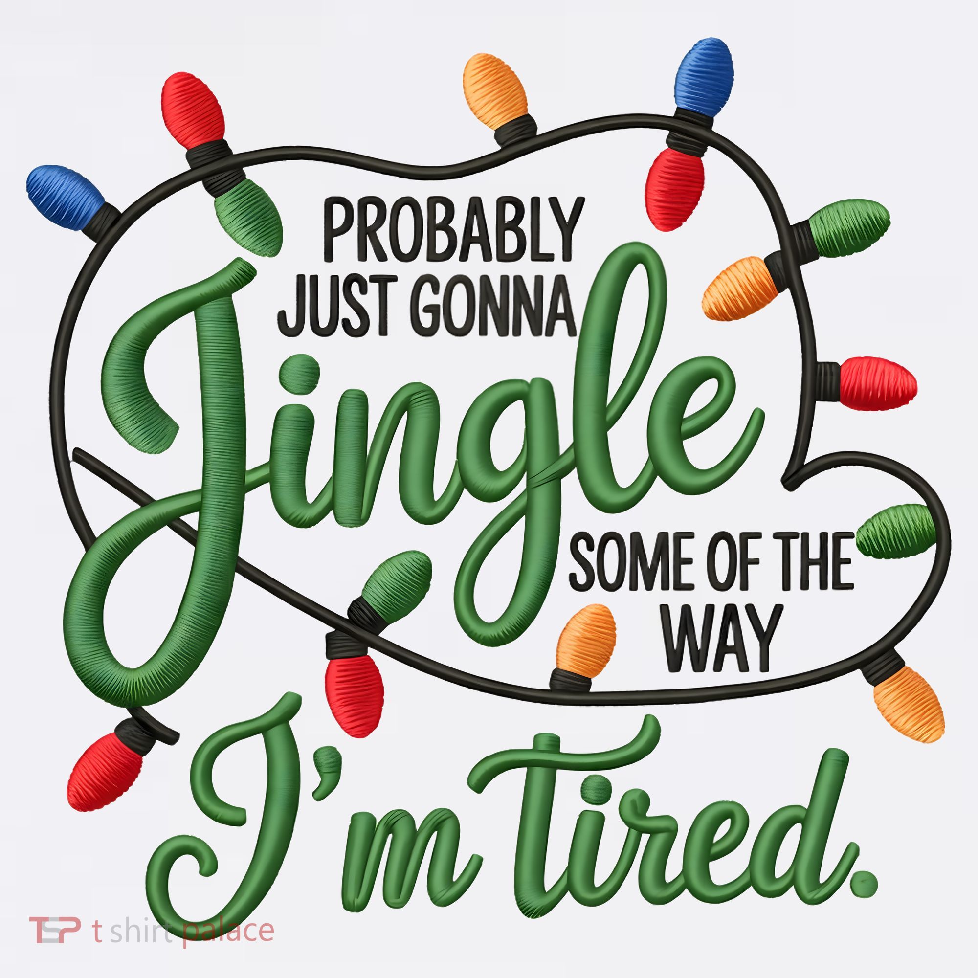 Jingle Some Of The Way Funny Chrismas Saying Women's Hoodie