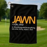 Jawn Slang Philadelphia Golf Towel thumb 1