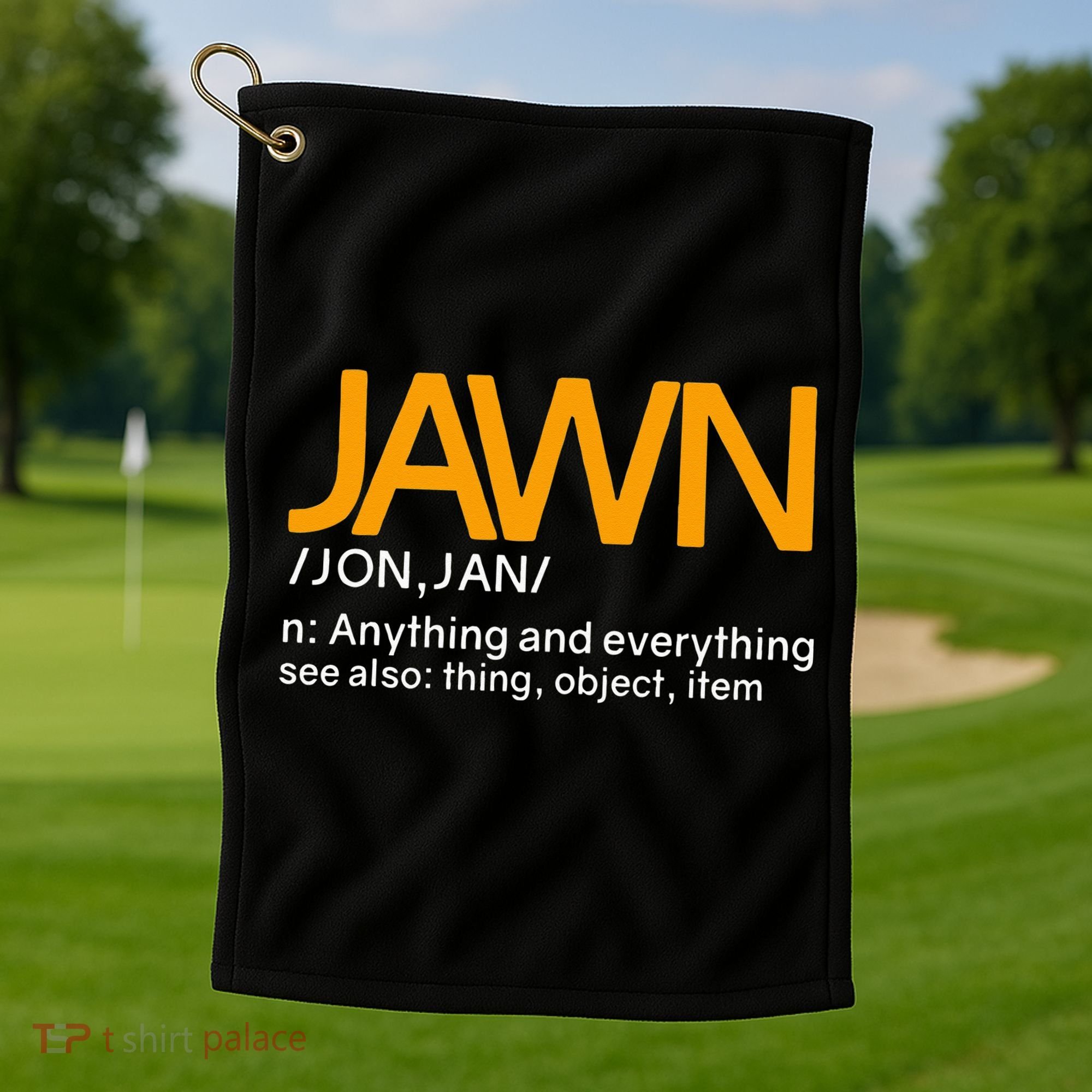 Jawn Slang Philadelphia Golf Towel