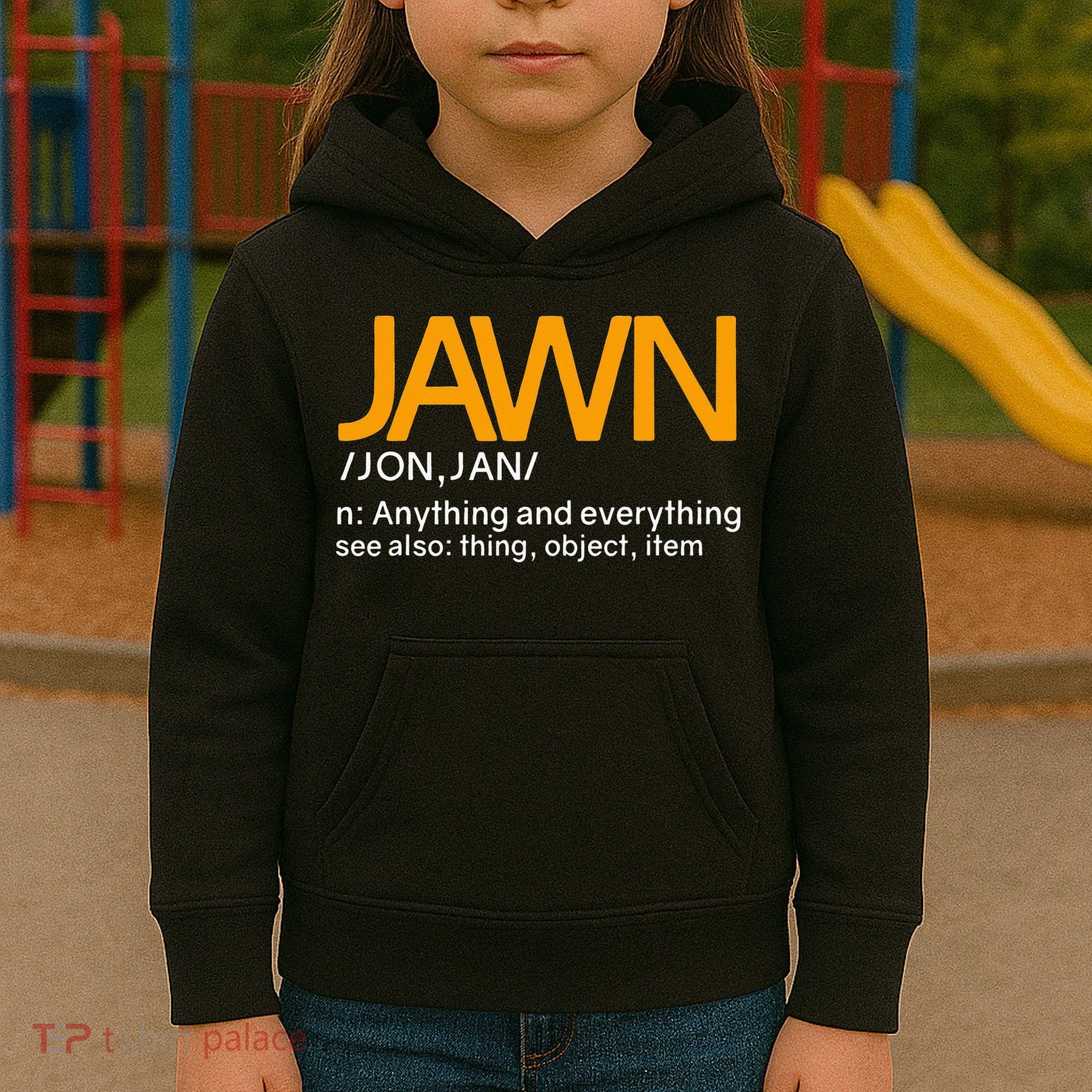 Jawn Slang Philadelphia Kids Hoodie