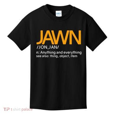 Jawn Slang Philadelphia Kids T-Shirt