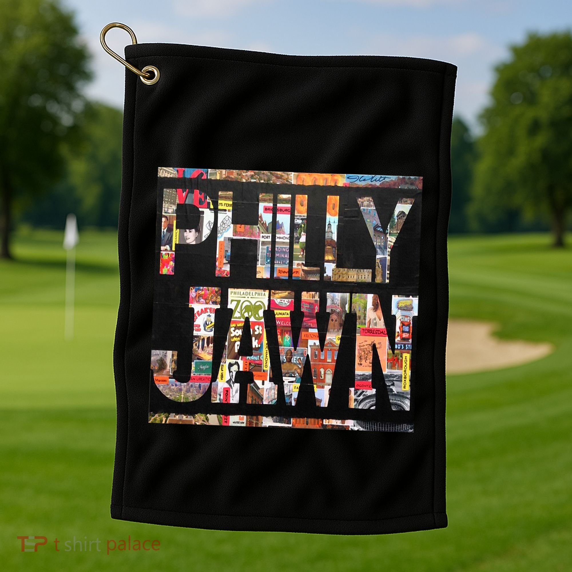 Jawn Slang Philadelphia Hometown Golf Towel