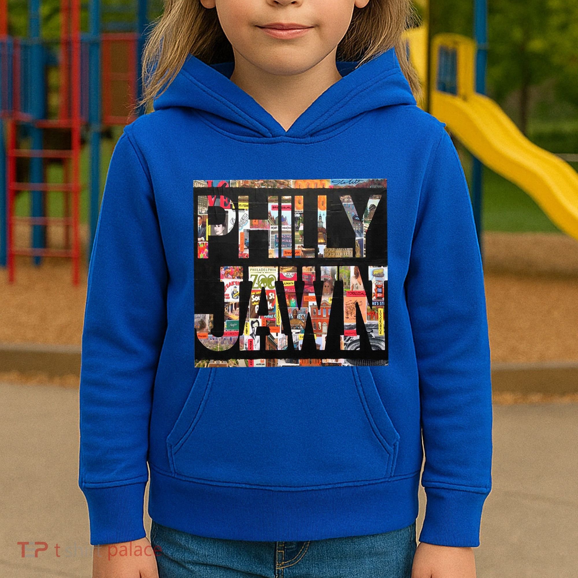 Jawn Slang Philadelphia Hometown Kids Hoodie