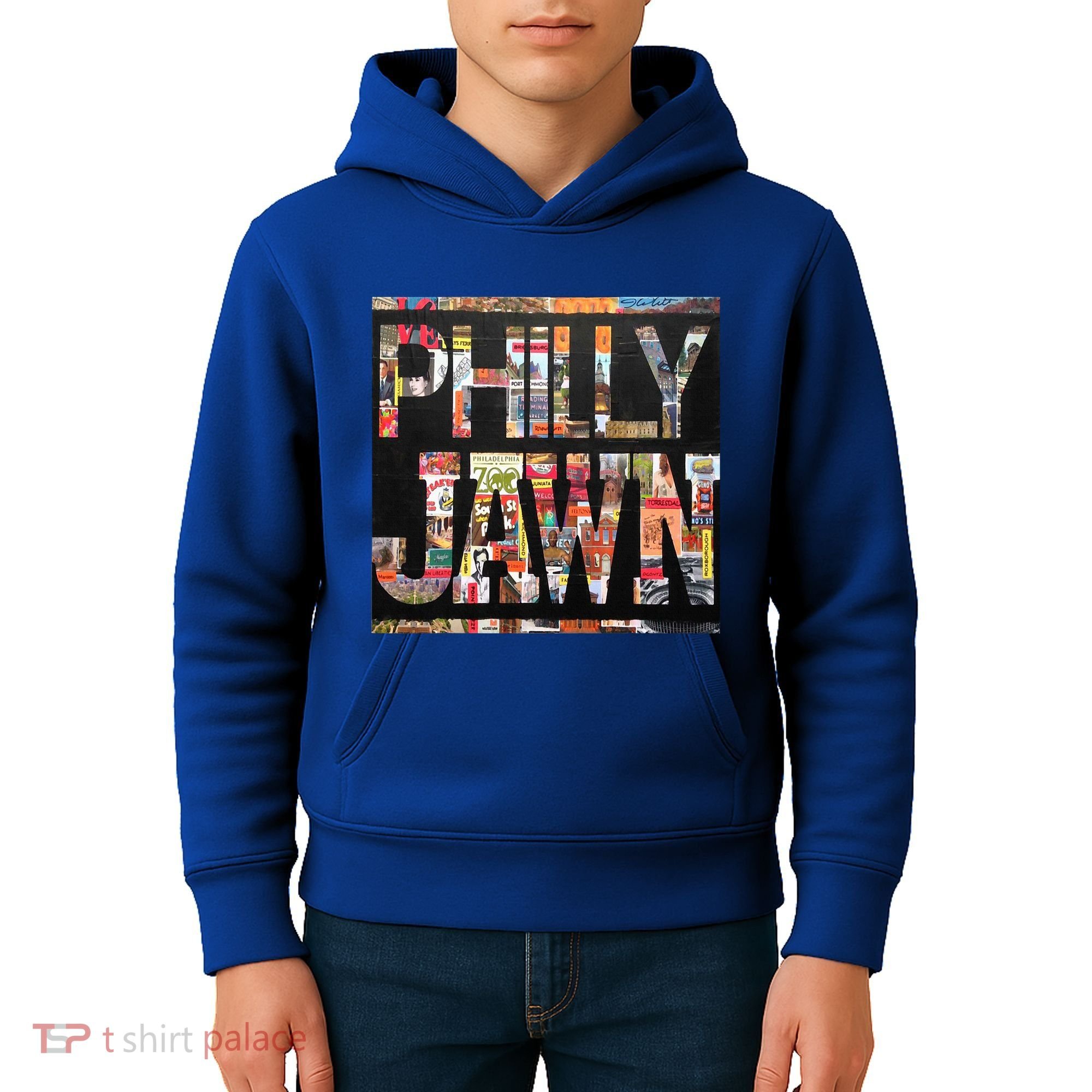 Jawn Slang Philadelphia Hometown Kids Hoodie
