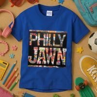 Jawn Slang Philadelphia Hometown Kids T-Shirt thumb 3