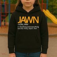 Jawn Slang Philadelphia Kids Hoodie thumb 3