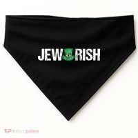 Jewish St. Patricks Day Funny Jewrish Drinking USA-Made Doggie Bandana thumb 0