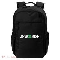 Jewish St. Patricks Day Funny Jewrish Drinking Backpack thumb 0