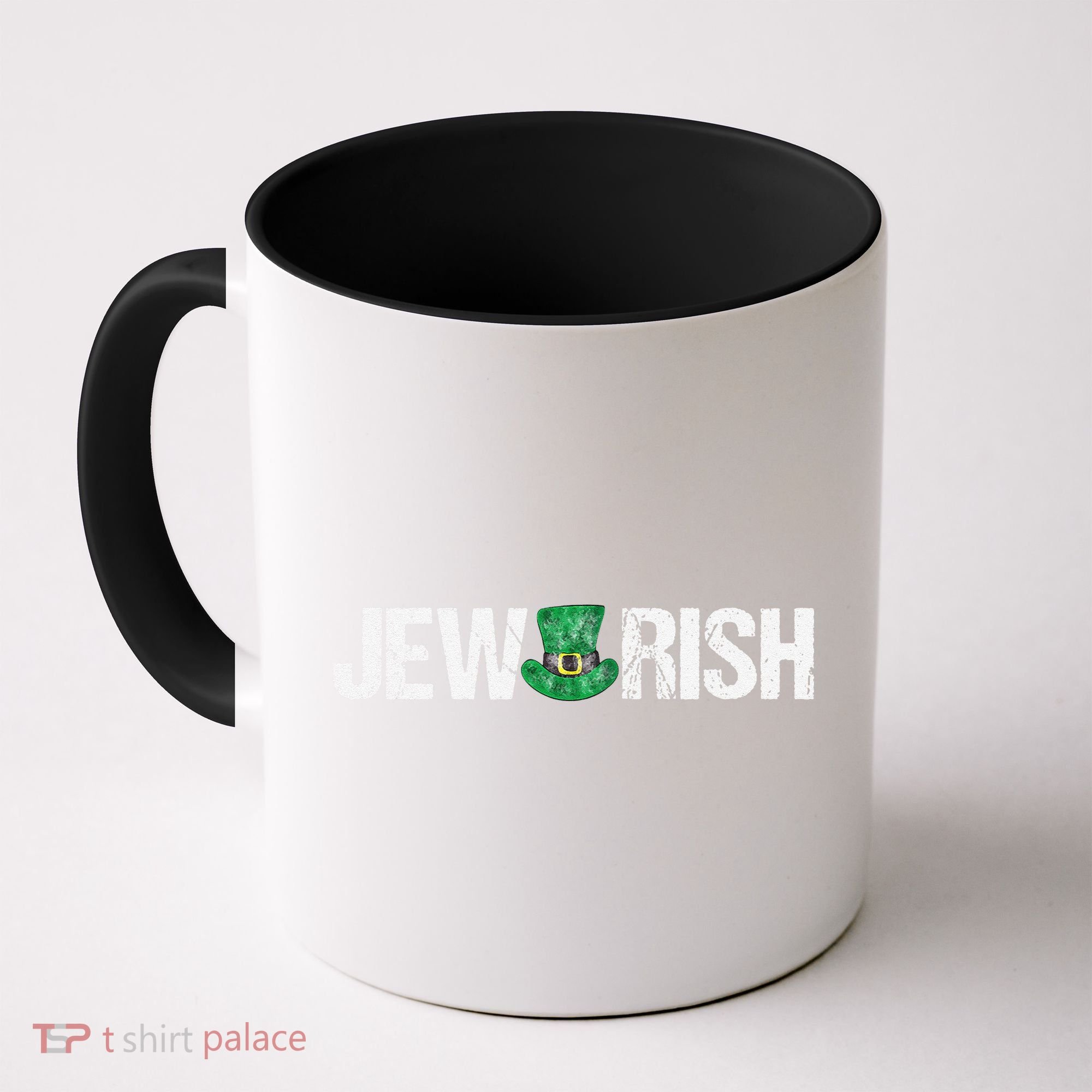 Jewish St. Patricks Day Funny Jewrish Drinking Coffee Mug