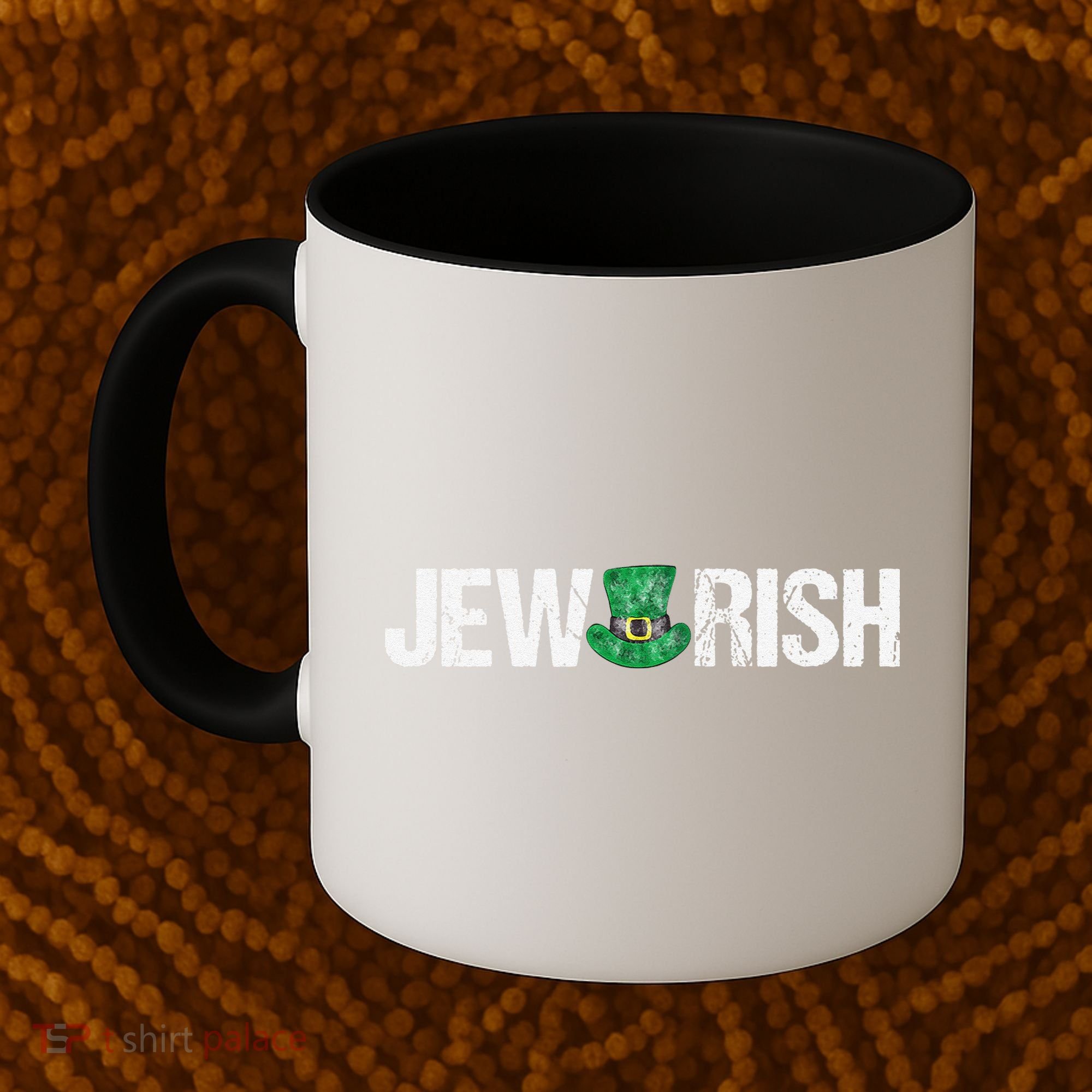 Jewish St. Patricks Day Funny Jewrish Drinking Coffee Mug