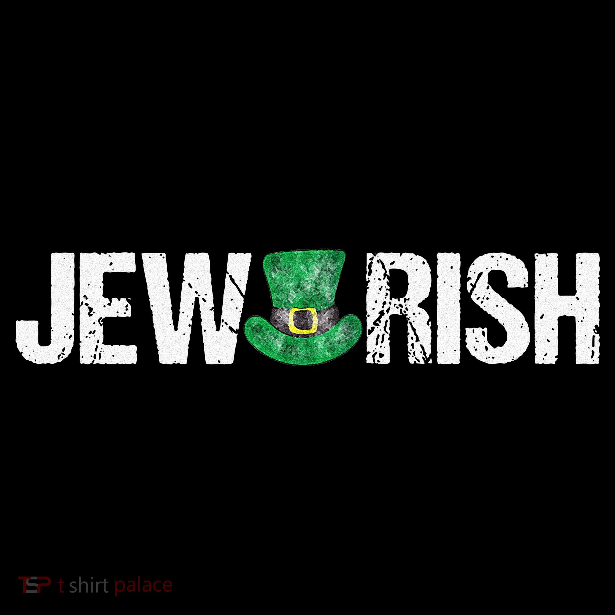 Jewish St. Patricks Day Funny Jewrish Drinking Women's Hoodie