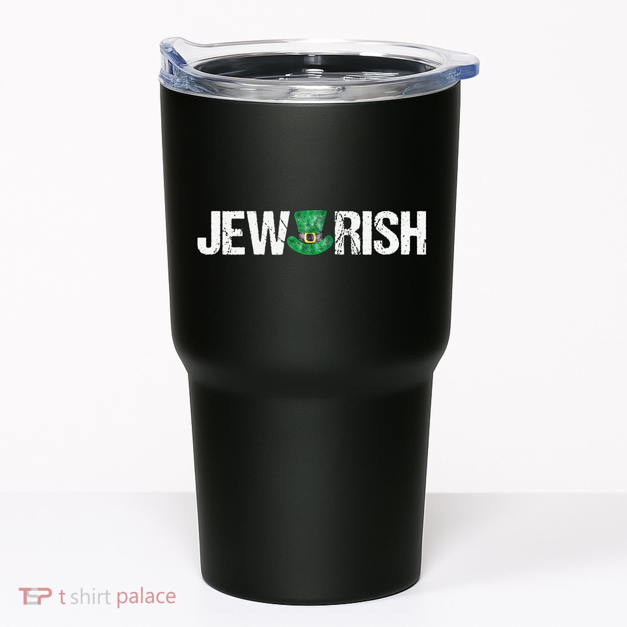 Jewish St. Patricks Day Funny Jewrish Drinking Tumbler