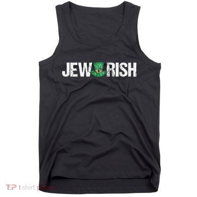 Jewish St. Patricks Day Funny Jewrish Drinking Tank Top