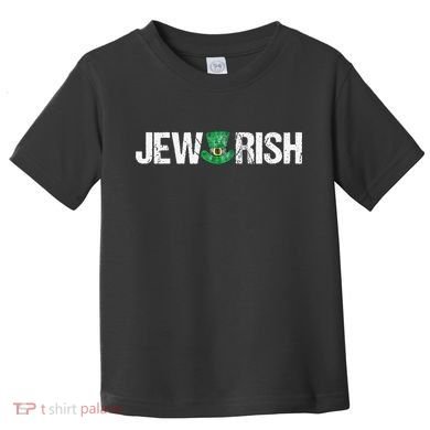 Jewish St. Patricks Day Funny Jewrish Drinking Toddler T-Shirt