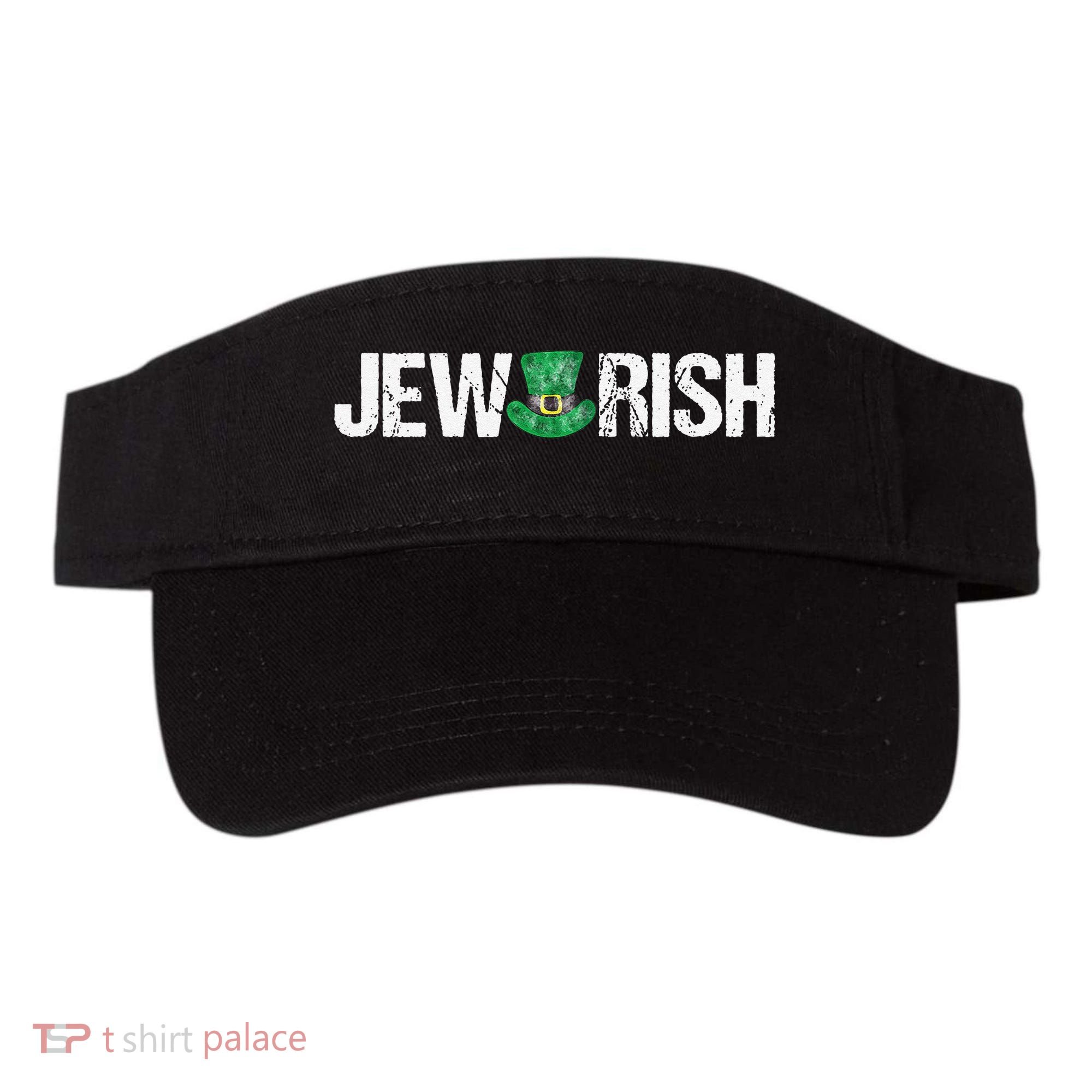 Jewish St. Patricks Day Funny Jewrish Drinking Visor