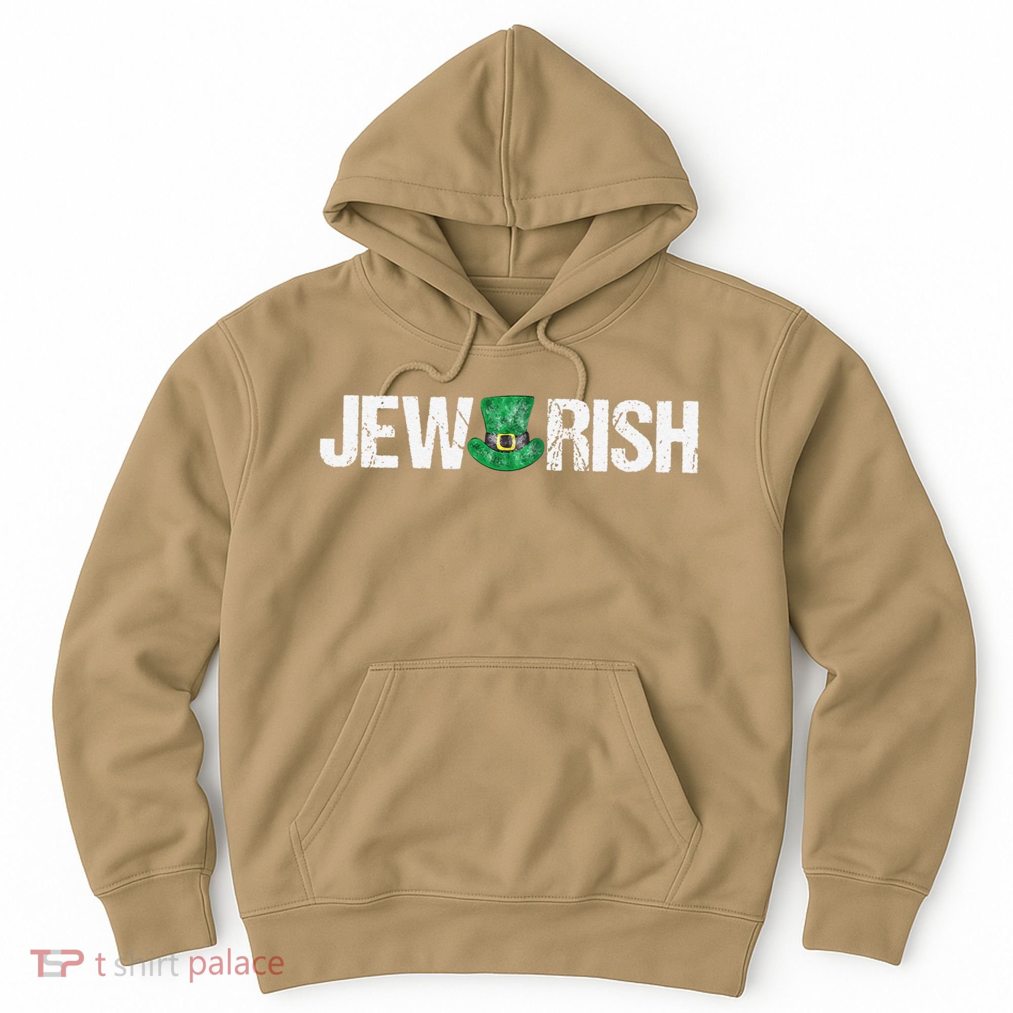 Jewish St. Patricks Day Funny Jewrish Drinking Hoodie