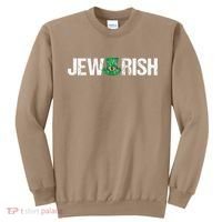Jewish St. Patricks Day Funny Jewrish Drinking Sweatshirt thumb 0