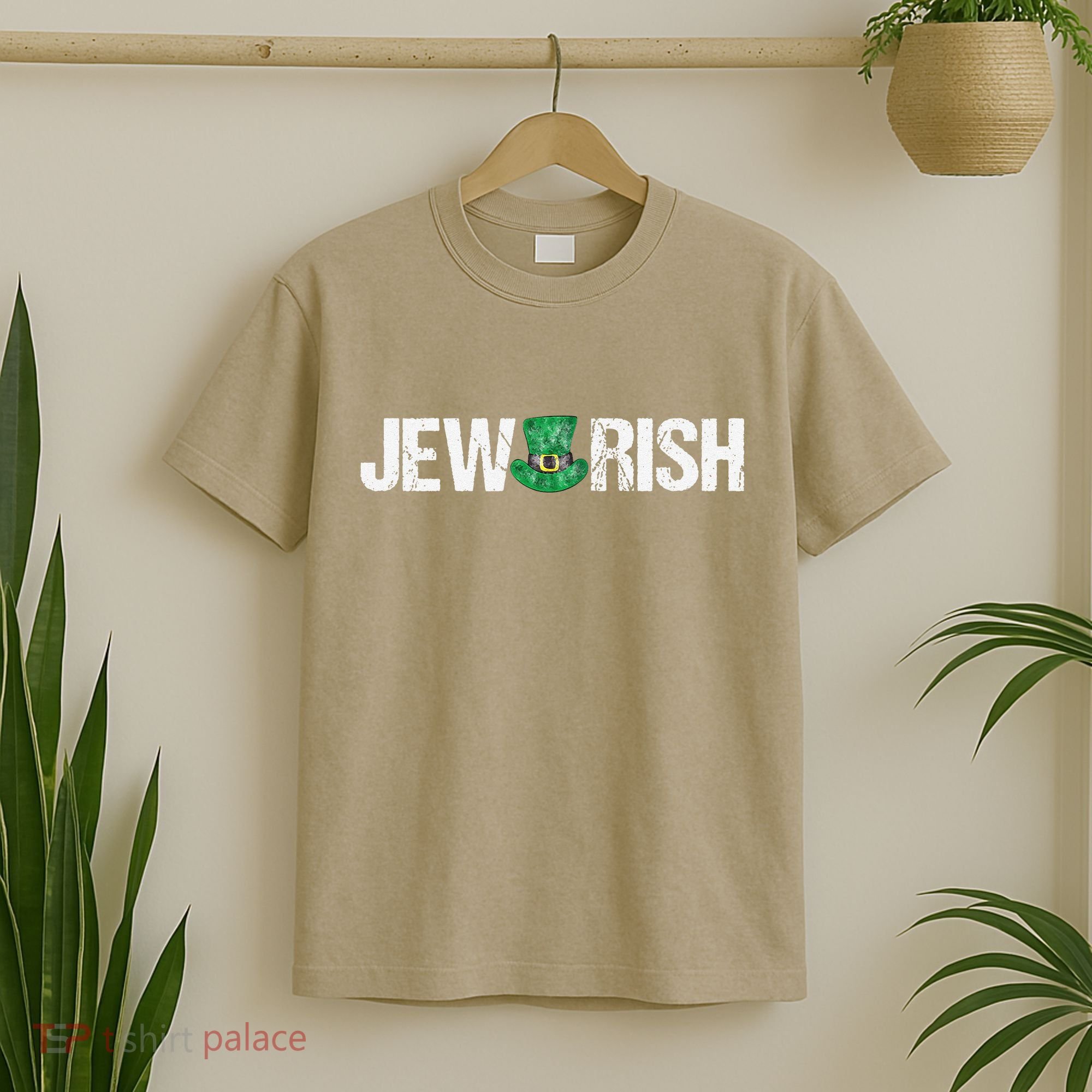 Jewish St. Patricks Day Funny Jewrish Drinking T-Shirt