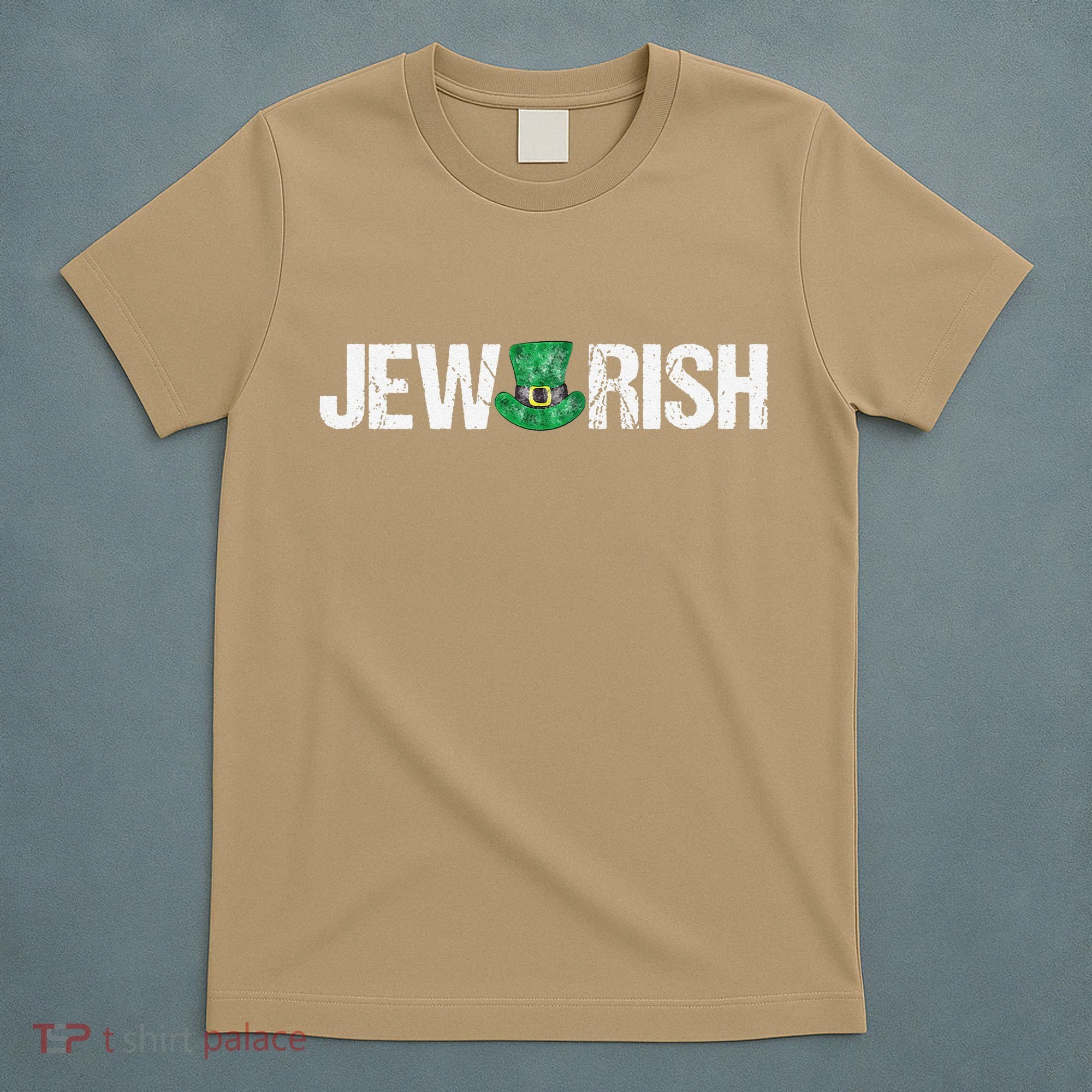 Jewish St. Patricks Day Funny Jewrish Drinking T-Shirt