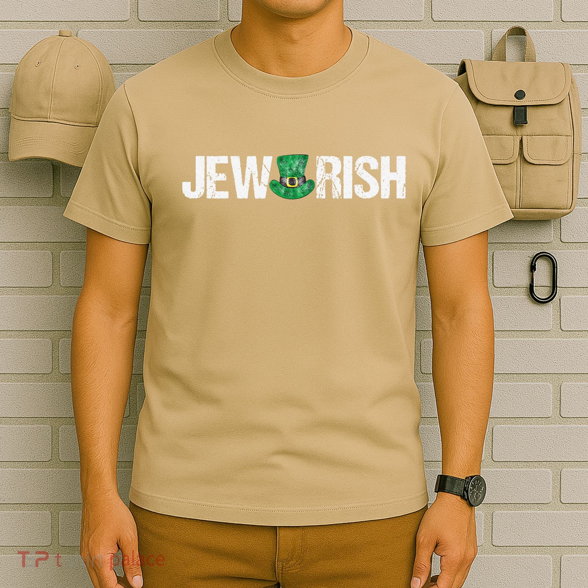 Jewish St. Patricks Day Funny Jewrish Drinking T-Shirt