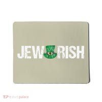 Jewish St. Patricks Day Funny Jewrish Drinking Mousepad thumb 0