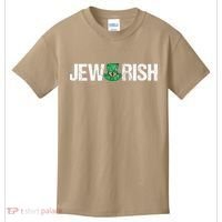 Jewish St. Patricks Day Funny Jewrish Drinking Kids T-Shirt thumb 0