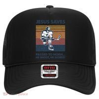 Jesus Saves Passes To Noah He Shoots He Scores Hat thumb 0