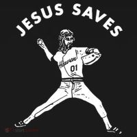 Jesus Saves Religious Christian Faith Baseball Coaster thumb 2