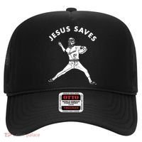 Jesus Saves Religious Christian Faith Baseball Hat thumb 0