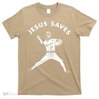 Jesus Saves Religious Christian Faith Baseball T-Shirt thumb 0