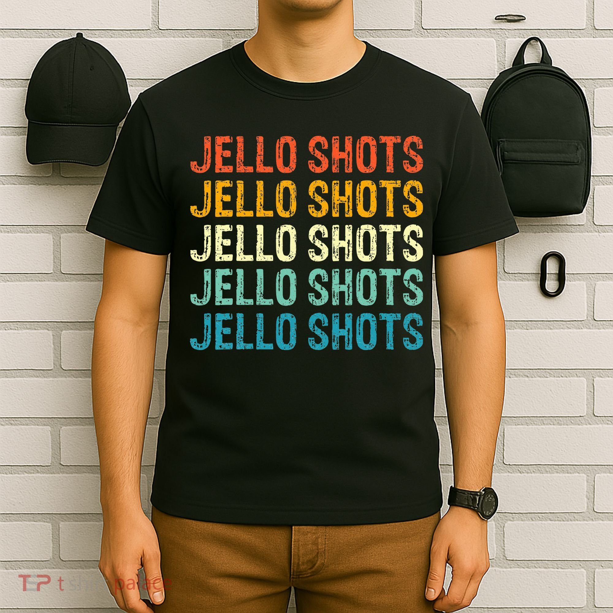 Jello Shots Retro Vintage T-Shirt