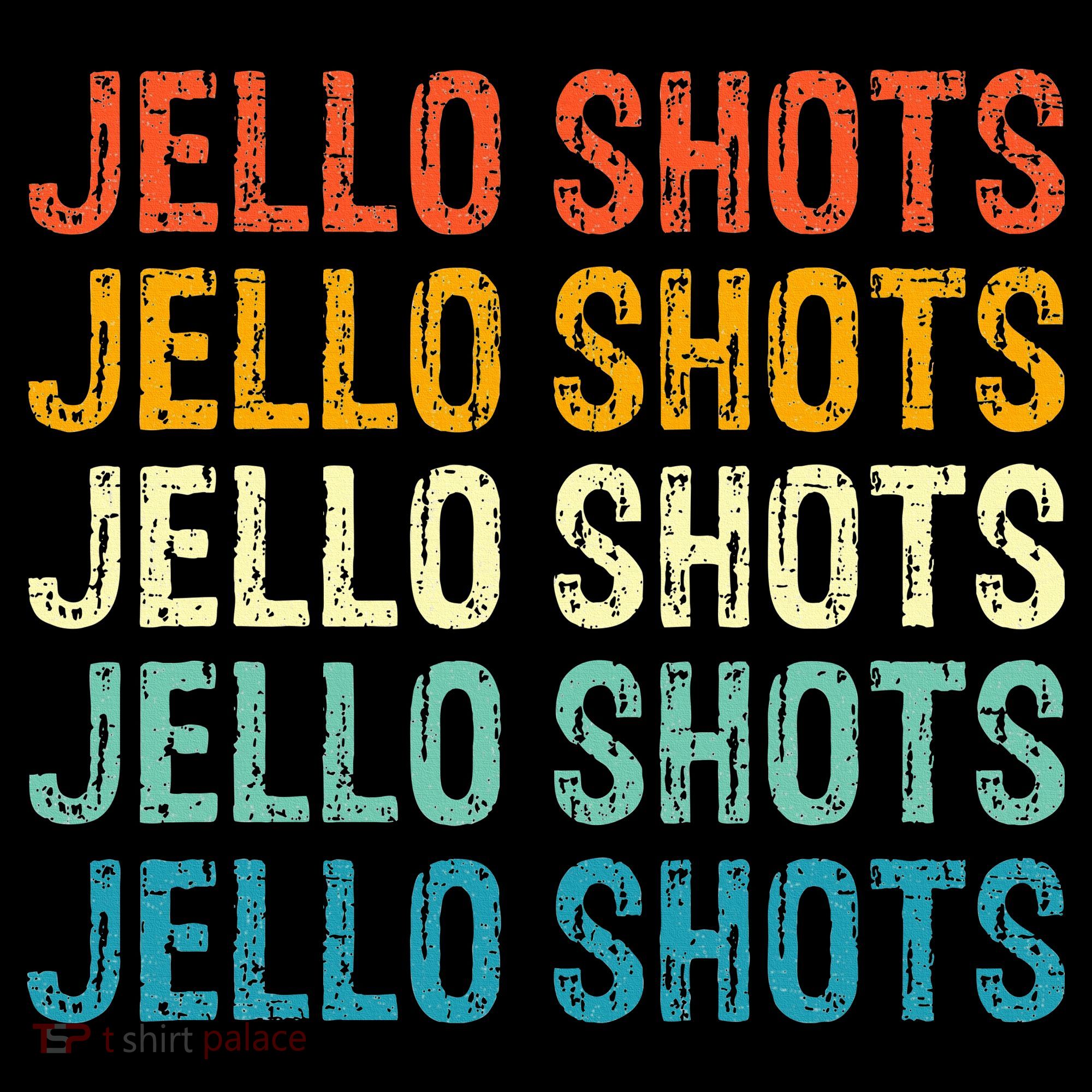 Jello Shots Retro Vintage T-Shirt