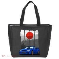 Jdm Skyline R34 Car Tuning Japan Rising Sun Drift Tote Bag thumb 0