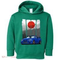 Jdm Skyline R34 Car Tuning Japan Rising Sun Drift Toddler Hoodie thumb 0