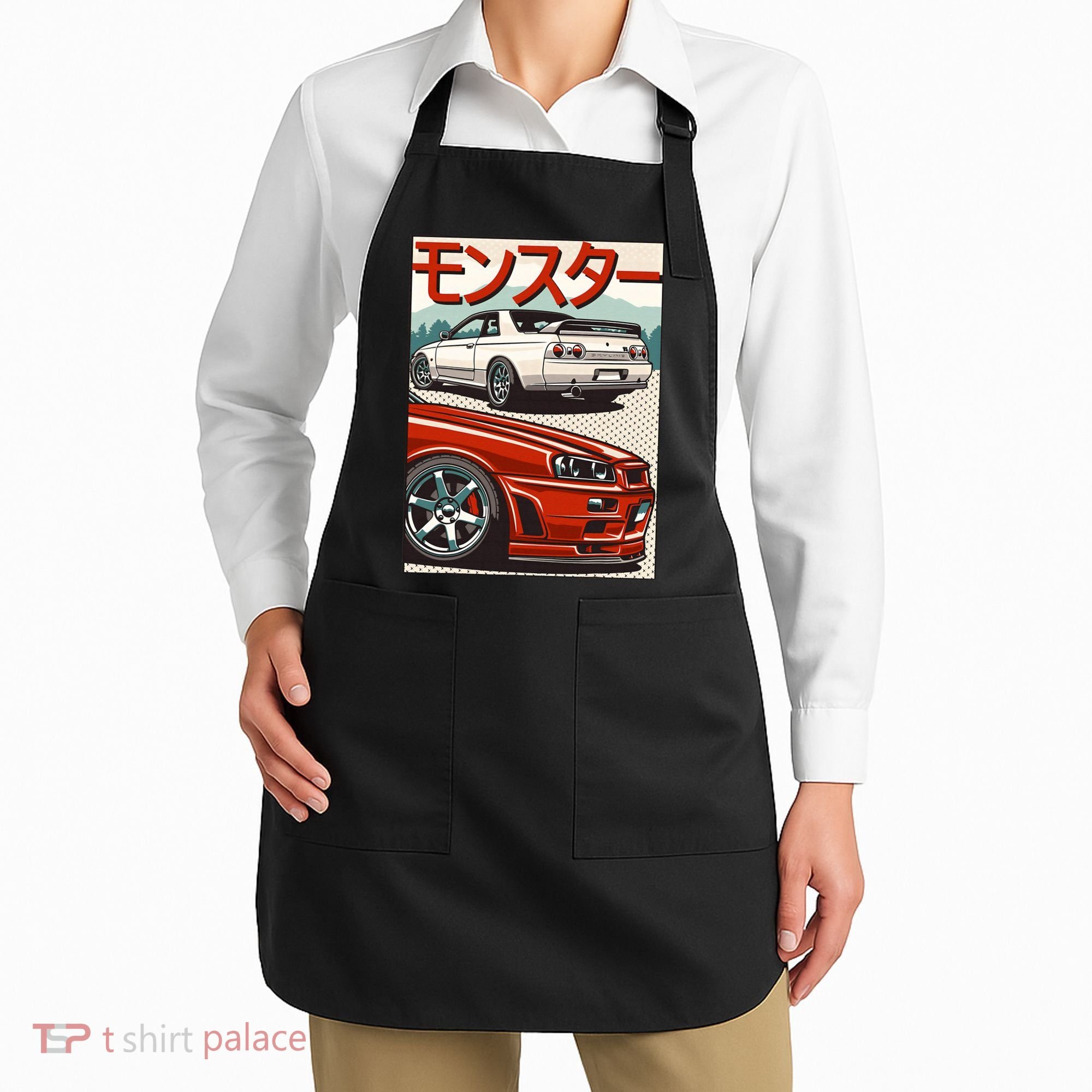 JDM Skyline R32 Car Tuning Japan Rising Sun Drift Apron