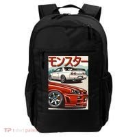 JDM Skyline R32 Car Tuning Japan Rising Sun Drift Backpack thumb 0