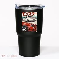 JDM Skyline R32 Car Tuning Japan Rising Sun Drift Tumbler thumb 0