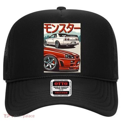JDM Skyline R32 Car Tuning Japan Rising Sun Drift Hat