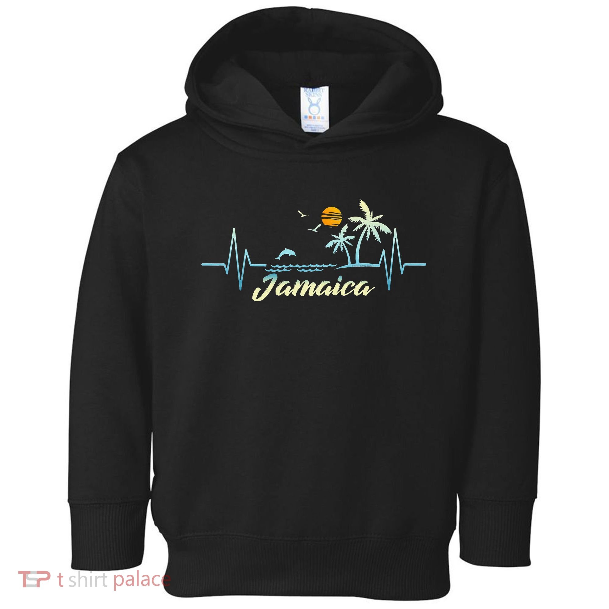 Jamaican Souvenir Spring Break Jamaica Toddler Hoodie