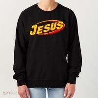 Jesus Sports Style Logo Women's Sweatshirt thumb 0