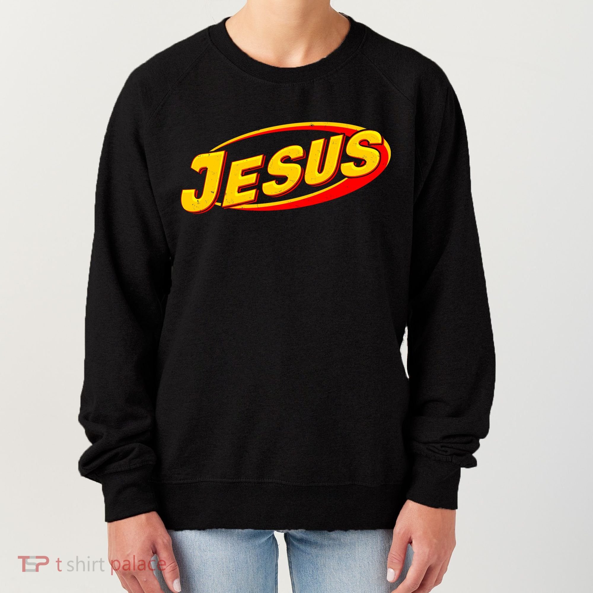 Jesus Sports Style Logo Women's Sweatshirt