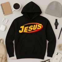Jesus Sports Style Logo Hoodie thumb 3