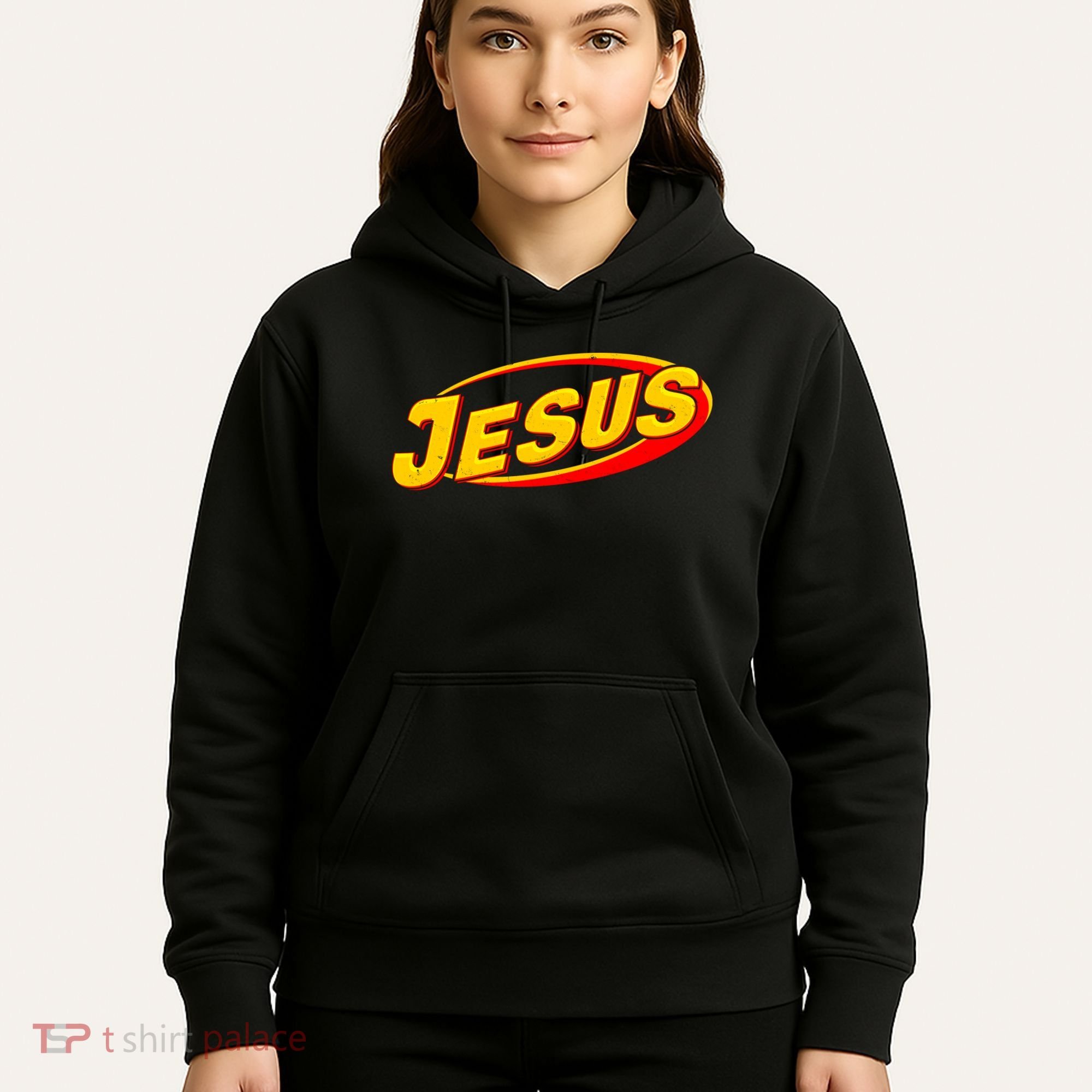 Jesus Sports Style Logo Hoodie