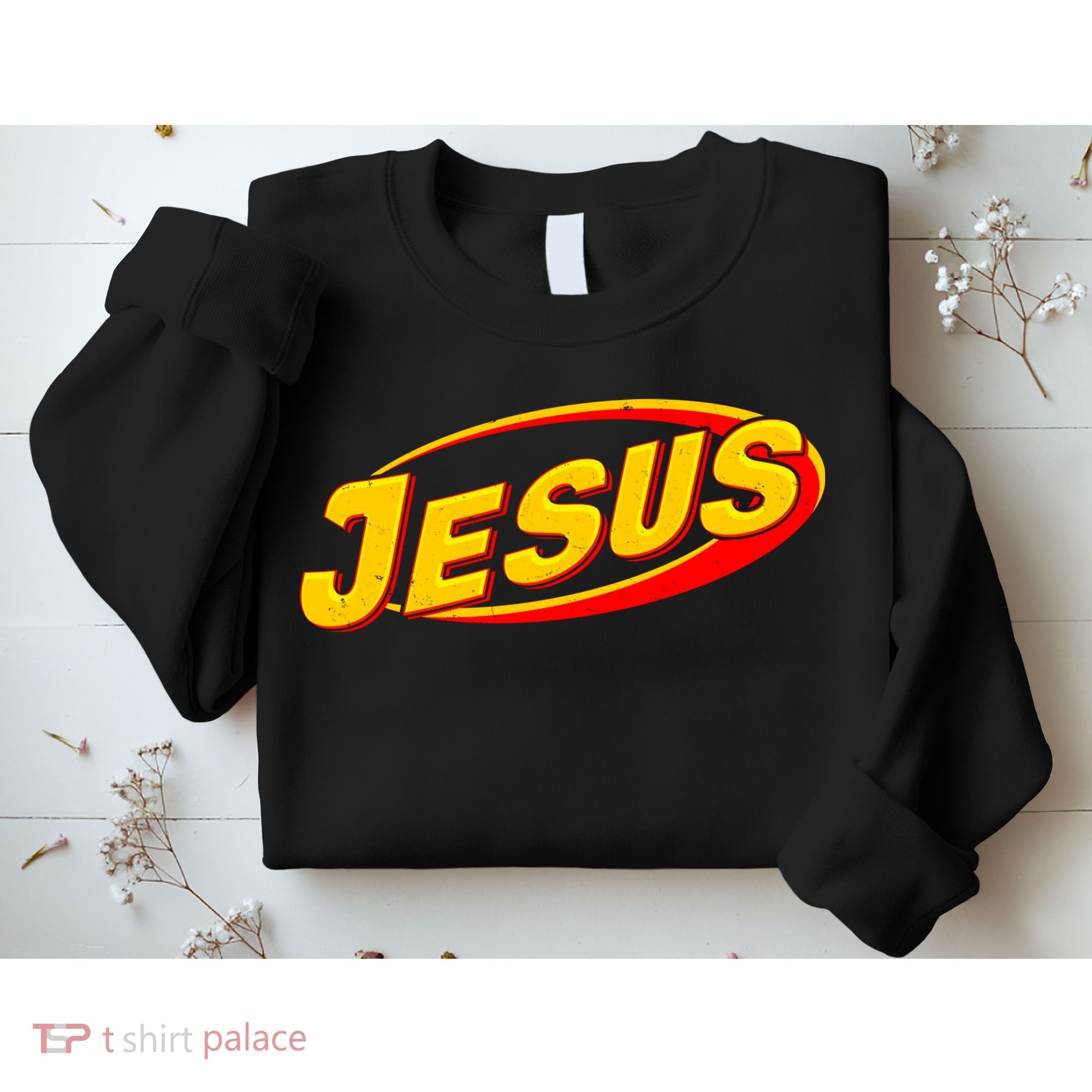 Jesus Sports Style Logo Sweatshirt
