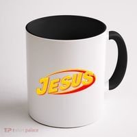 Jesus Sports Style Logo Coffee Mug thumb 1