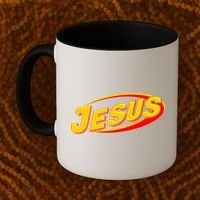 Jesus Sports Style Logo Coffee Mug thumb 2