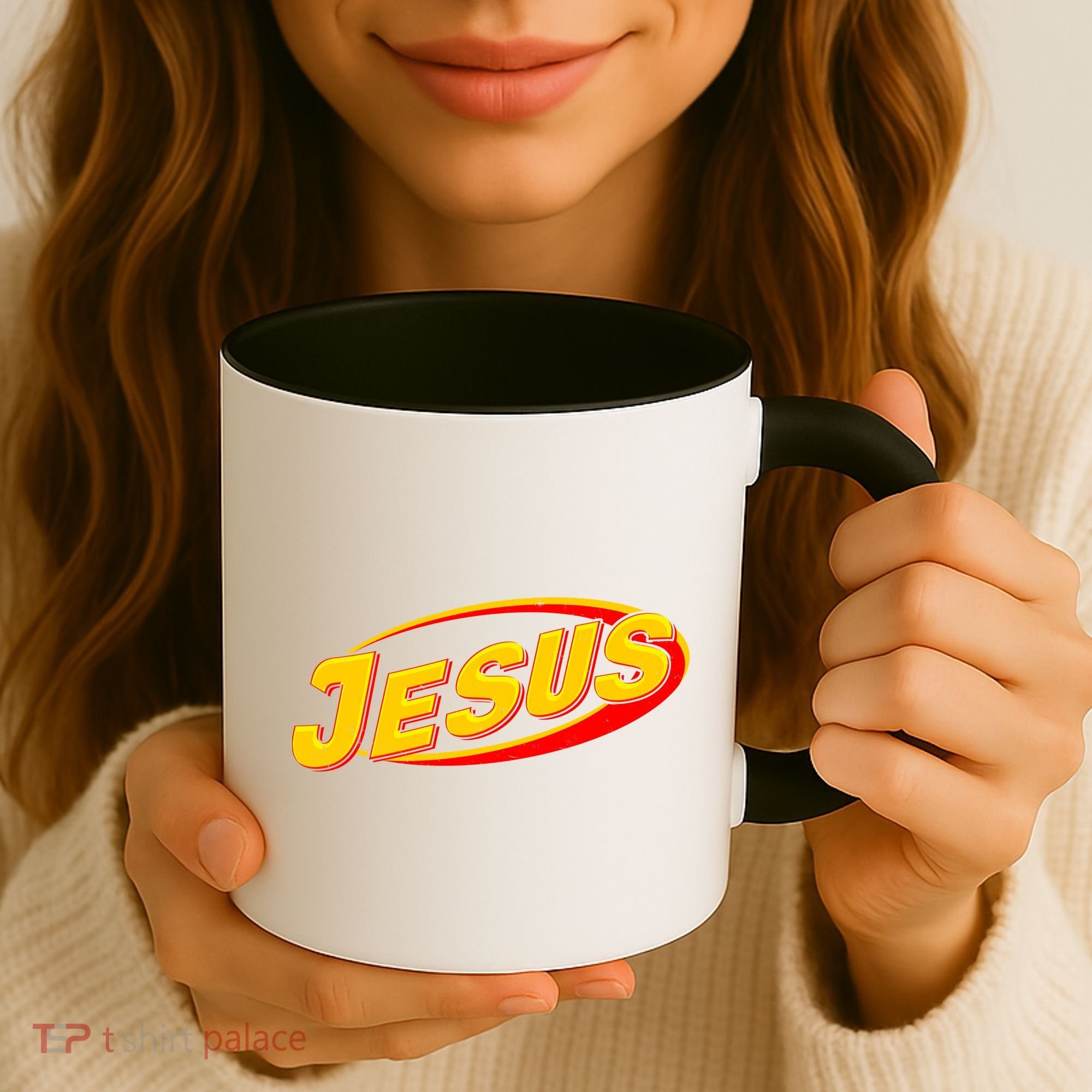 Jesus Sports Style Logo Coffee Mug
